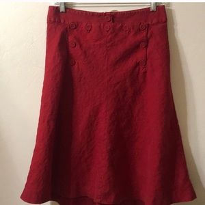 J Crew midi sailor skirt